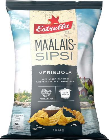 Estrella Country Chips Sea Salt 180g | Soposopo