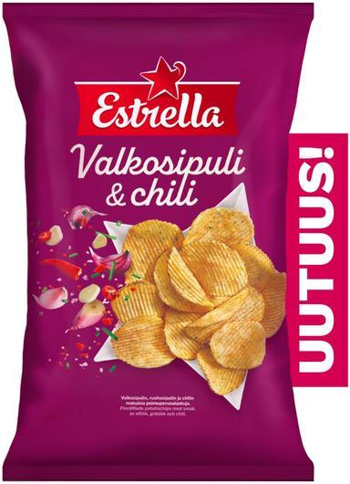 Estrella Garlic & chilli crisp 275g | Soposopo