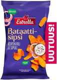 Estrella Sweet Potato Chips, Creamy Caviar & Onion 90g