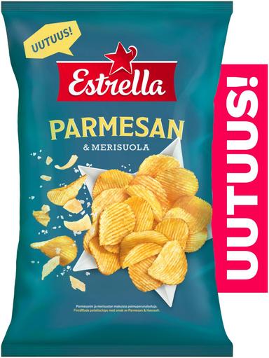 Estrella Parmesan & sea salt crisp 275g
