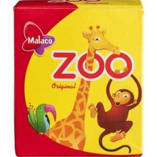 Malaco Zoo OriginalFruit Taste Chewy Gummy Candy 1 Pack of 20g 0.70oz