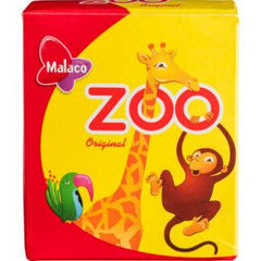 Malaco Zoo OriginalFruit Taste Chewy Gummy Candy 1 Pack of 20g 0.70oz | Soposopo