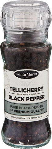 Santa Maria Tellicherry Black Pepper Black pepper mylly 70 g