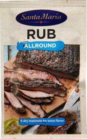 Santa Maria BBQ Rub Allround dry marinade 22g