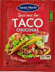 Santa Maria Taco Spice Mix seasoning for minced meat 28 g | Soposopo