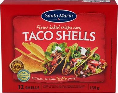 Santa Maria Taco Shells Taco shells 12 pieces 135 g