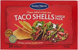 Santa Maria Taco Shells 20-pack, taco shells 20 pieces, 225g