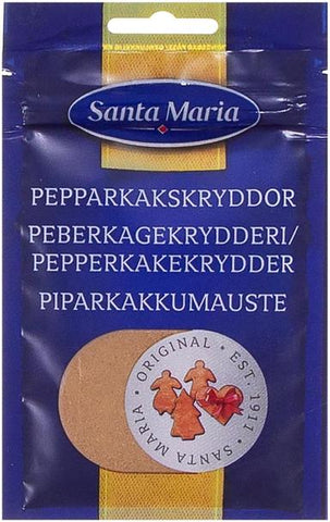 Santa Maria Gingerbread spice, bag 18g