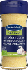 Santa Maria Garlic powder Organic, jar 46g | Soposopo