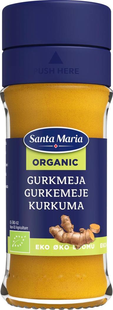 Santa Maria Turmeric Organic, jar 39g | Soposopo