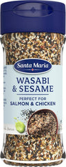 Santa Maria Japanese Wasabi & Sesame spice mix, 44g jar | Soposopo