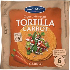 Santa Maria 240G Tex Mex Tortilla Carrot Medium | Soposopo