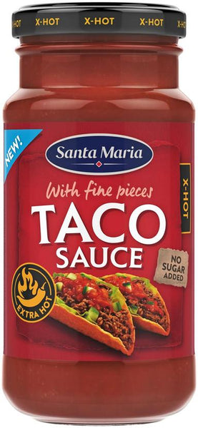 Santa Maria Taco Sauce X-hot, extra hot taco sauce 230 g