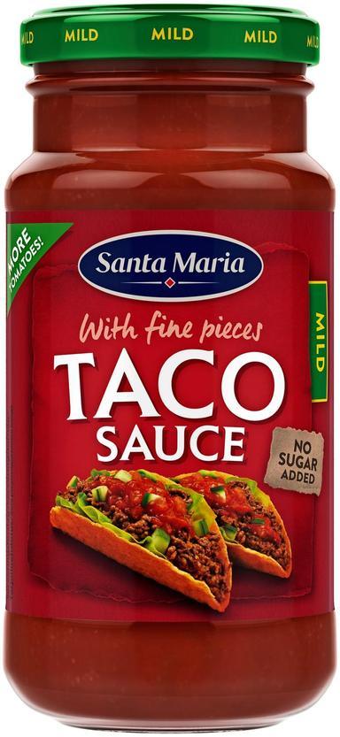 Santa Maria Taco Sauces Mild salsa sauce 230 g | Soposopo