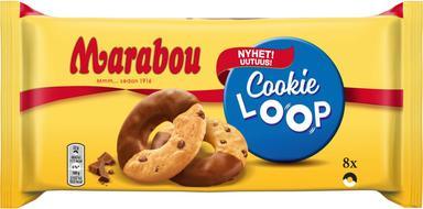 Marabou Cookie Loop cooked ice cream 156g | Soposopo