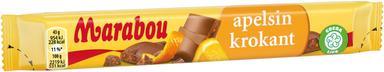 Marabou Apple croquant chocolate bar 43g | Soposopo