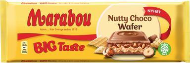 Marabou Big Taste Nutty Choco Wafer chocolate 270g | Soposopo