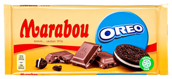 Marabou Chocolate bar 185g Oreo