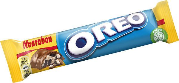 Marabou Oreo biscuit, milk chocolate and vanilla cream Chocolate 1 bar of 37g 1.3oz