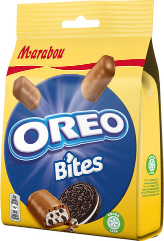 Marabou Milk chocolate, vanilla taste cream filling with oreo biscuit crums Chocolate 1 Pack of 140g 4.9oz