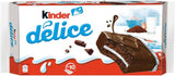 Kinder Délice chocolate cake with milk filling 390g (10pcs)