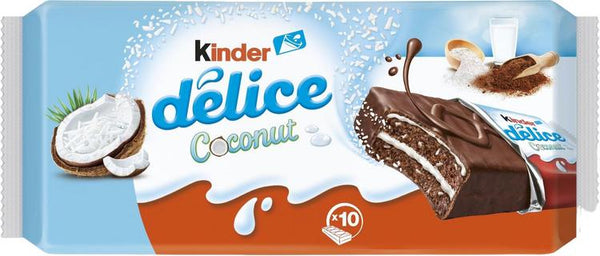 Kinder Délice Soft chocolate cake with coconut filling 370g (10pcs)
