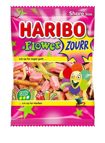 HARIBO Flowerzourr 250g Tart candy bag