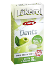 Läkerol Dents 36g Apple Fresh White pastille - 4 packs, , Soposopo, Soposopo