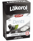 Läkerol Dents 85g Liquorice Vanilla pastille - 4 packs, , Soposopo, Soposopo