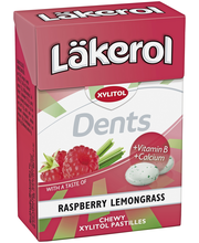 Läkerol Dents 85g Raspberry Lemongrass pastille - 4 packs, , Soposopo, Soposopo