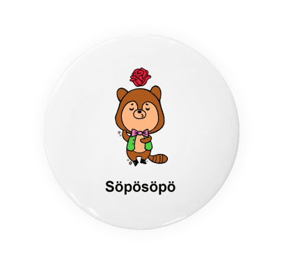 Söpösöpö badge Odoripon! | Soposopo