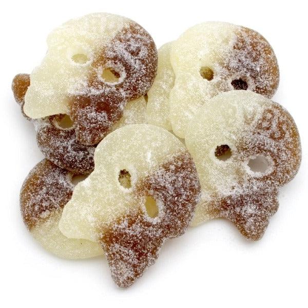 Bubs Godis -Cool Cola Skull Sour jelly candy 90g liquorice Gelatine Free Vegan | Soposopo