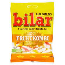 Cloetta Ahlgrens Bilar Fruit Combi Candy 125g 4.4oz