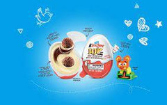 Kinder Surprise Milk Chocolate Figure med mjölkig interiör. Innehåller leksak 1 -paket med 20 g 0,7 oz