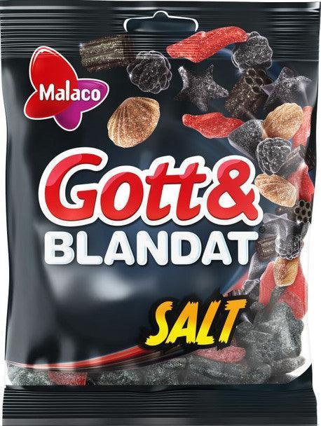 Good & Mixed Salt Malaco Licorice 150g - 5.29oz - Soposopo