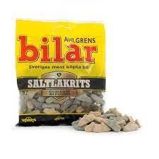 Cloetta Ahlgrens Bilar Saltlakrits Salted Liquorice Candy 100g 3.5oz | Soposopo