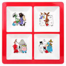 Moomin Characters Section Tray Martinex