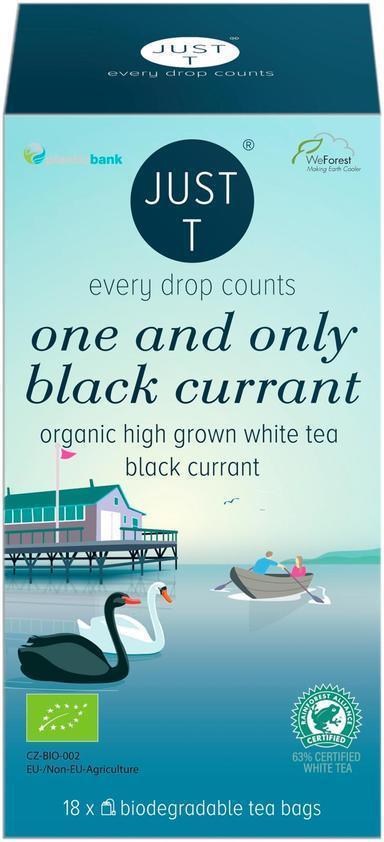 Just T 18x1g One and only black currant White tea Black currant organic All Just T products - Soposopo