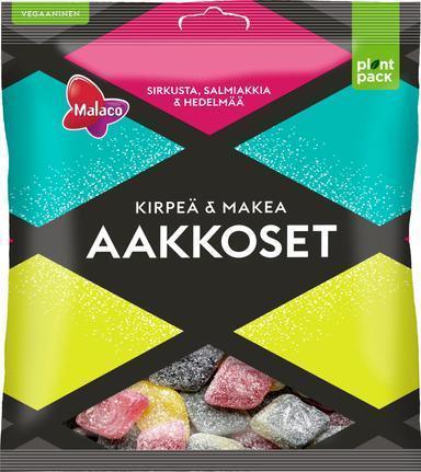 Malaco Alphabets Bitter & Sweet sweet mix 280g - Soposopo