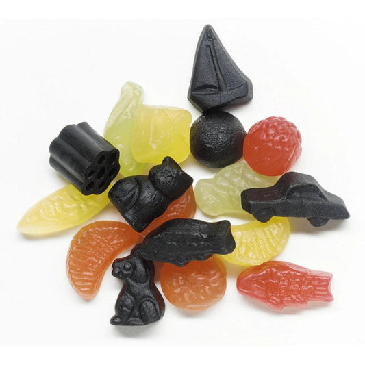 Malaco Gott & Blandat Original Fruit & Liquorice Wine Gums 160g - 5.6oz - Soposopo