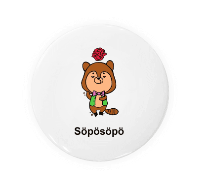 Söpösöpö badge Odoripon! - Soposopo